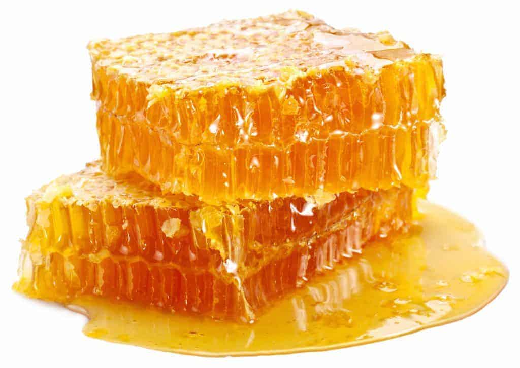 delicious square of honeycomb