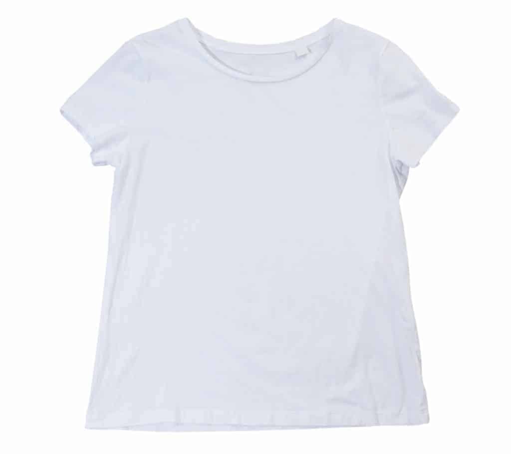 white-tshirt